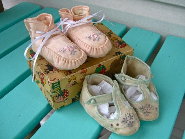 Darrrling Vintage Infant Shoes
