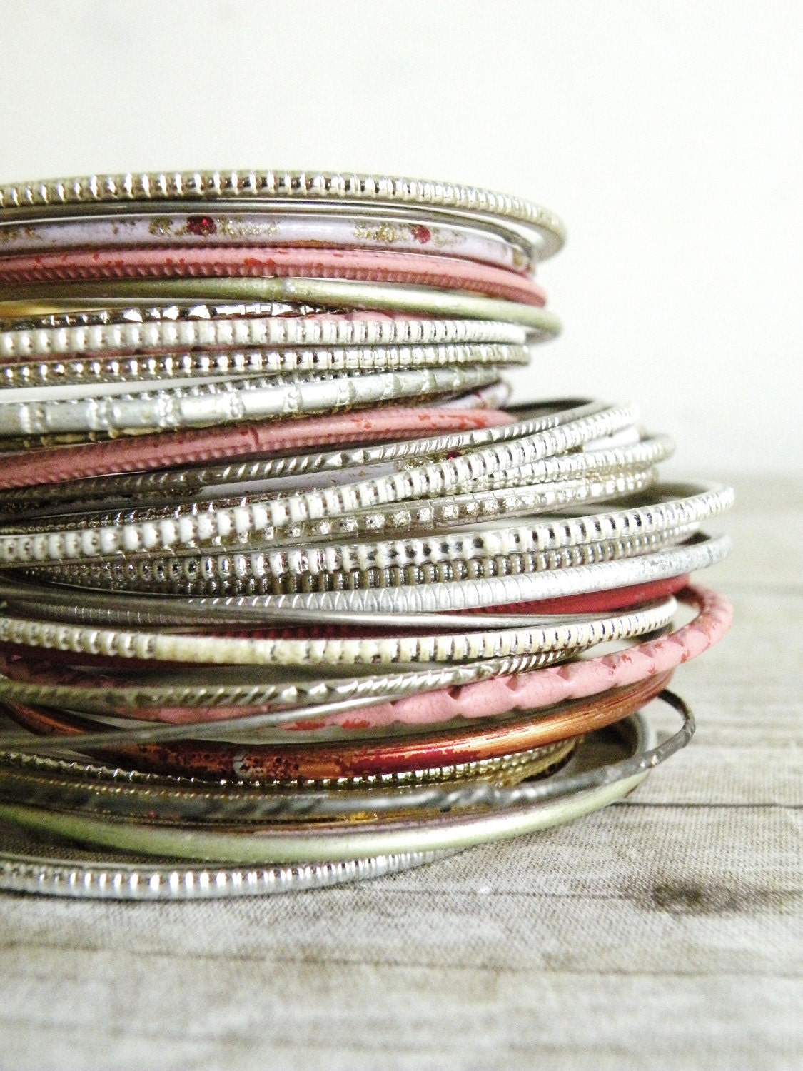 RESERVED FOR KIRSTY-vintage bangles, gypsy woman