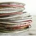 RESERVED FOR KIRSTY-vintage bangles, gypsy woman