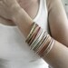 RESERVED FOR KIRSTY-vintage bangles, gypsy woman