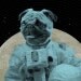 Astronaut Space Pug 8x10 Art Print