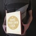 Make Your Own Luck Wood Block Art Print
