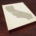 I Love San Francisco 8x10 Wood Block Art Print -  California City State Heart