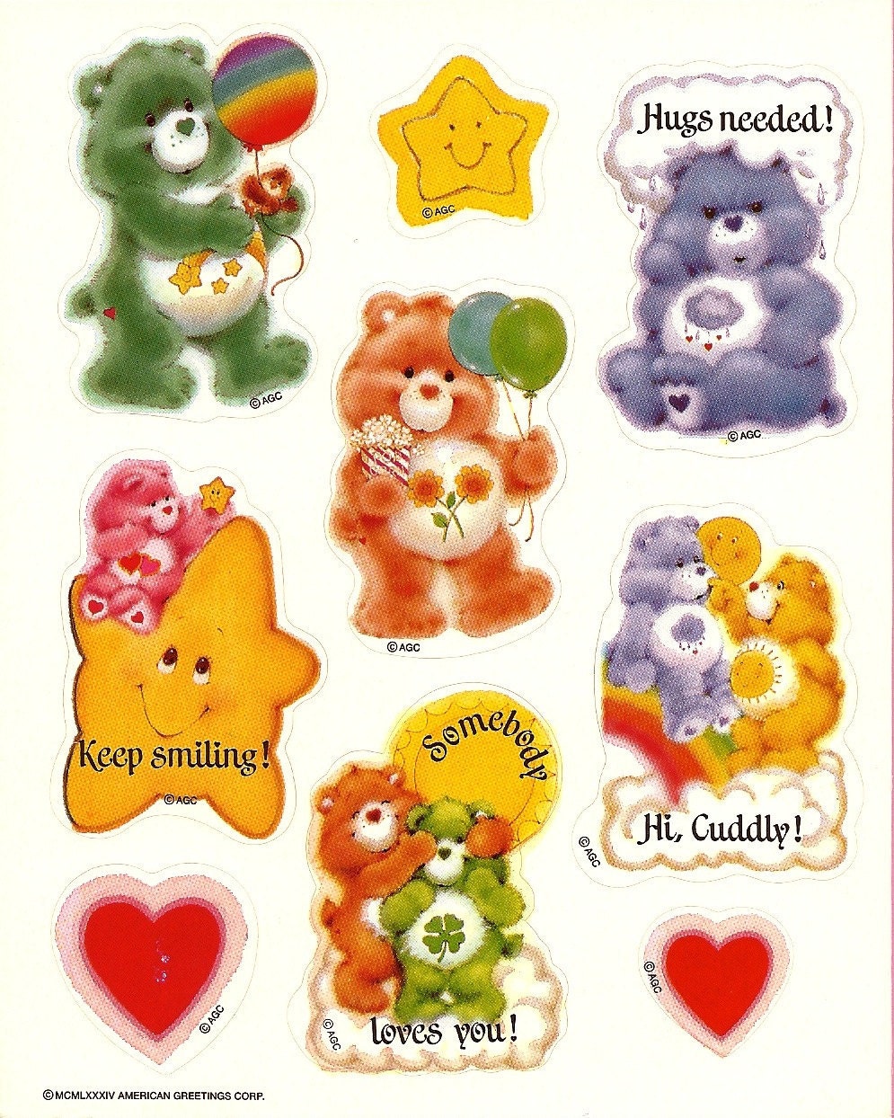 care bears 80s