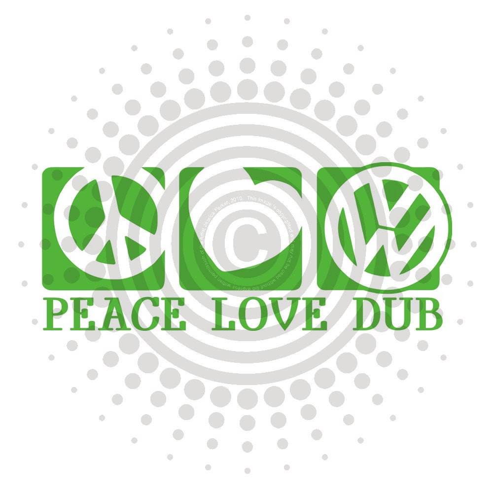 Peace Love Vw