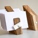 Letter Holder Wood Mail Organizer Desk Organization OSCAR