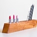 Makeup Organizer Cosmetic Organizer Wooden Makeup Brush Holder BIG SCARLETT Y