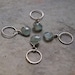 Aquamarine Faceted Briolette Charm Pendant- Create Your Own Charm Necklace