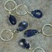 Iolite Pear Shaped Charm Pendant
