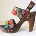 Platform Clog Shoe Joni Link Shoe Handmade CUSTOM ORDER Karen Kell Collection