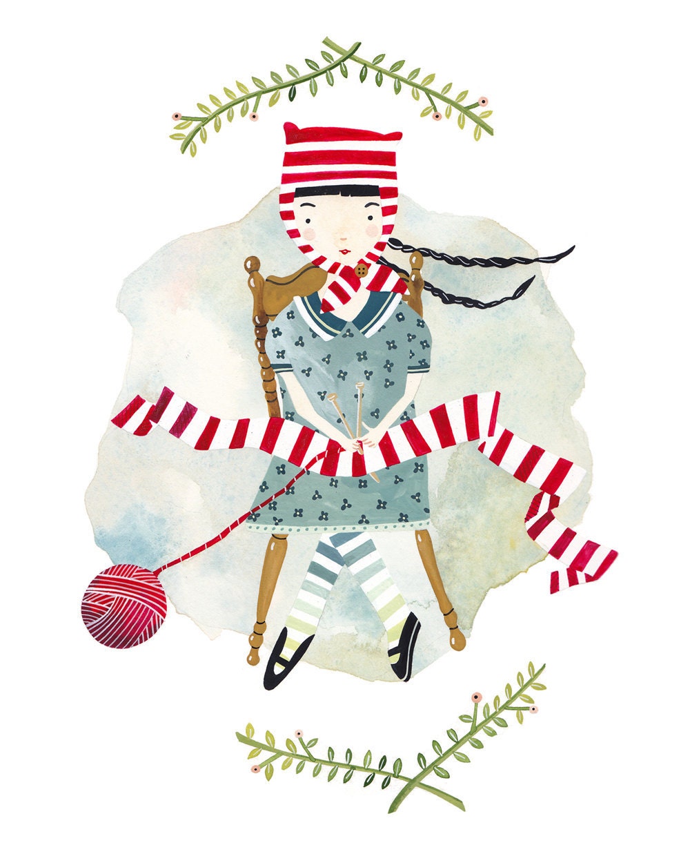 Stripes - Archival art print