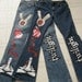 Twilight Saga Hand painted Jeans