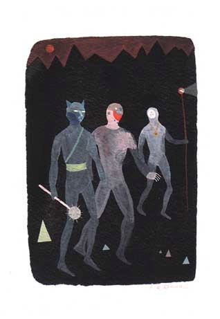 Battle Lords . Sors Auge . Original Painting