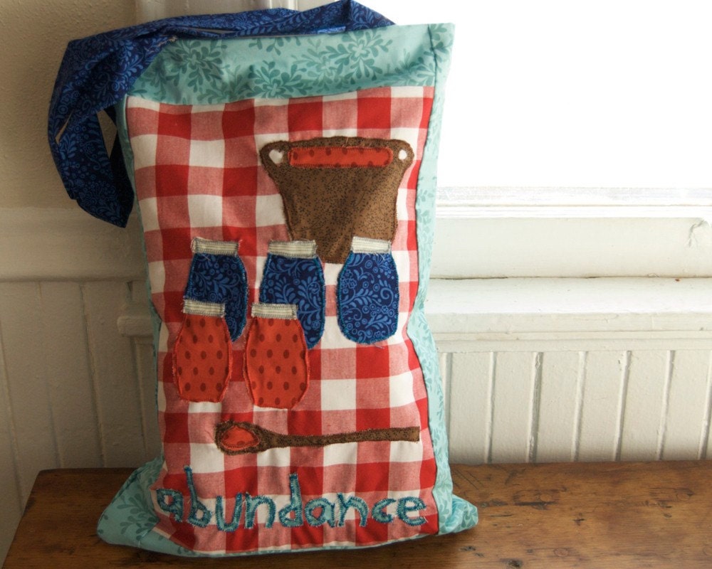 Patchwork Bag - Abundance and Canning