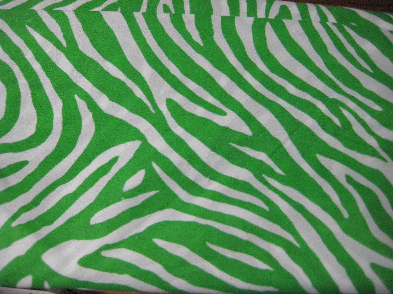 green and zebra