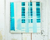 ART Panel 16"x16", Contemporary Blue Window