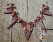 Primitive Garland of Hearts