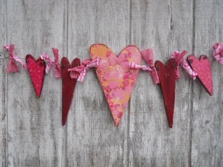 Valentine Garland of Hearts