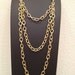 Bella, Long Chunky Gold Triple Chain