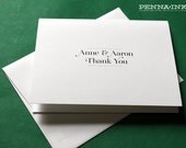 SImple Elegance Eco Friendly Thank You Note
