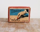Antique tiddledy winks tiddely winks games toy for adults and children tiddlywinks - thecathedral