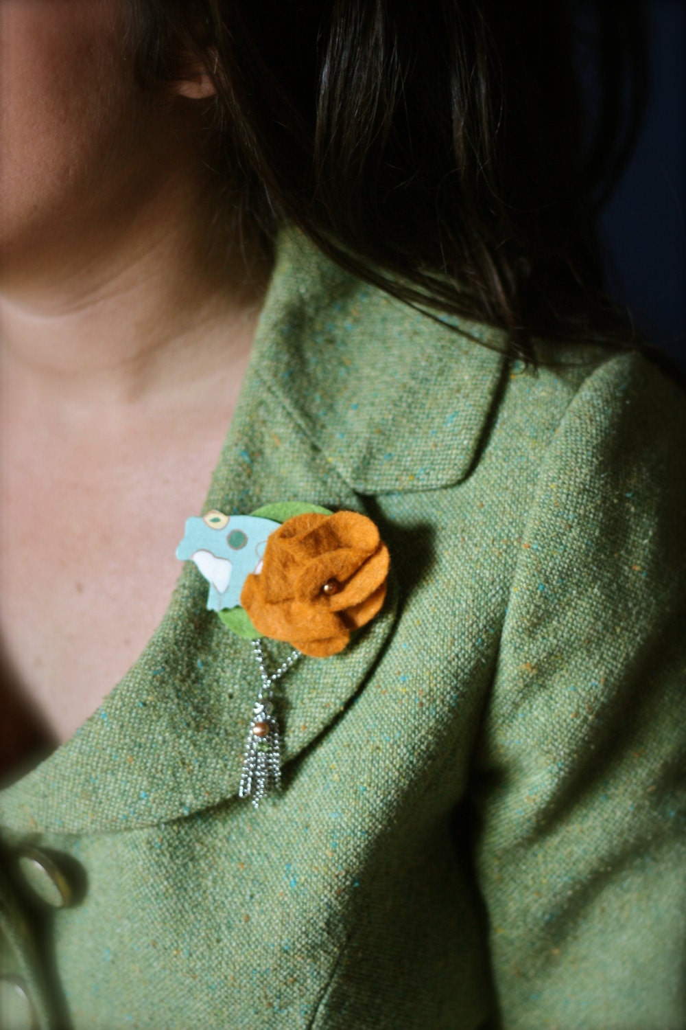 Frog Prince Brooch and Pendant