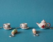 Stitchmarkers - Tea For Two - Red Rose - Stitch Markers