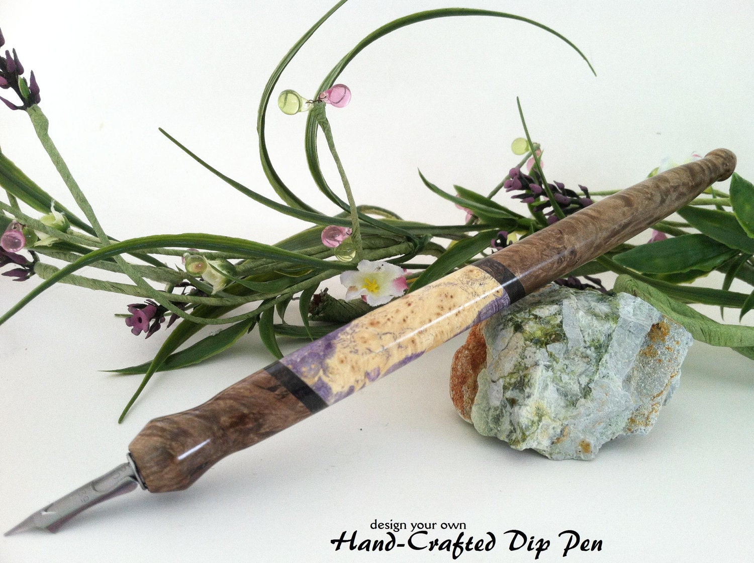 Design Your Own...Hand Crafted Dip Pen - FREE Engraving