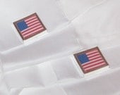 Magnetic American Flag Patriotic Cuff Links Cufflinks Large