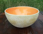 Pair of Cantaloupe Bowls