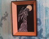 Weeping Angel Original Painting