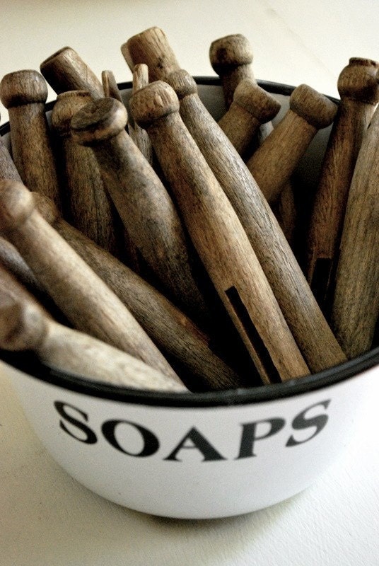 Vintage Clothespins