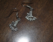 Number One Mama Earrings in Silver