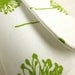 Green White Dandelion Clutch by waterpath
