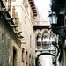 Barcelona Art - Gothic Quarter - Spanish Architecture - Photography - Urban Art - Barcelona Photo - Square 8 x 8 Print - Neutral Decor