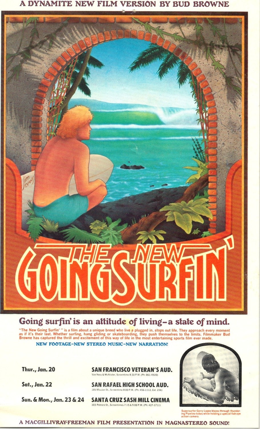 Retro Surf Poster