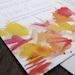 Watercolor - Wedding Invitation Suite - Letterpress