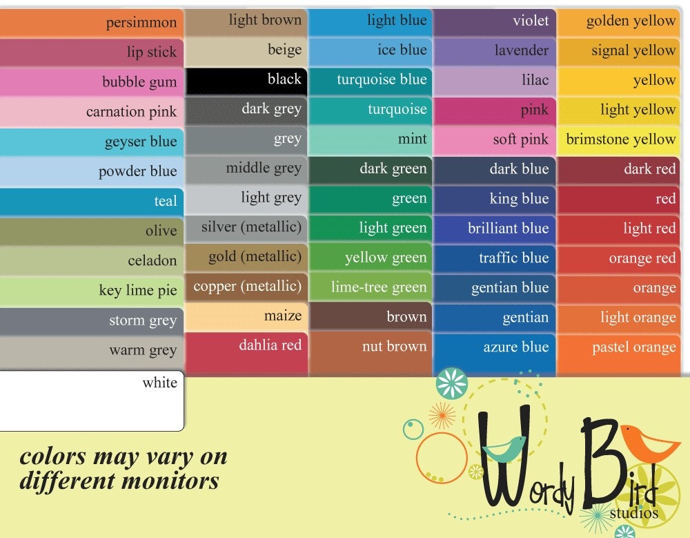 Vinyl Wall Decal Sticker Art - Kitchen Kitsch Collection