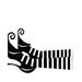 Vinyl Wall Decal Sticker Art -Witch Feet - Halloween Decoration