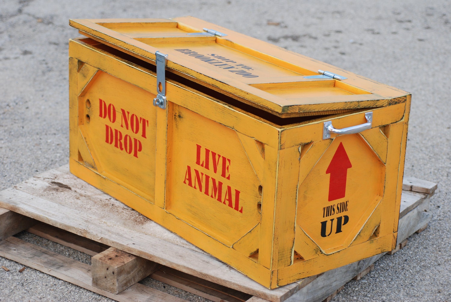 Toy box crate furniture animal crates