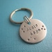 Harry Potter Accio Keys Hand Stamped Keychain by TheCopperFox