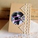 Mint gold plated  post earrings