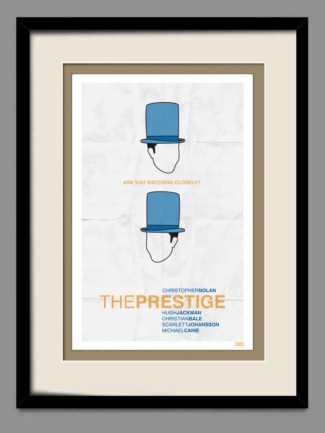 The Prestige - Retro Movie Poster 11x17 Print
