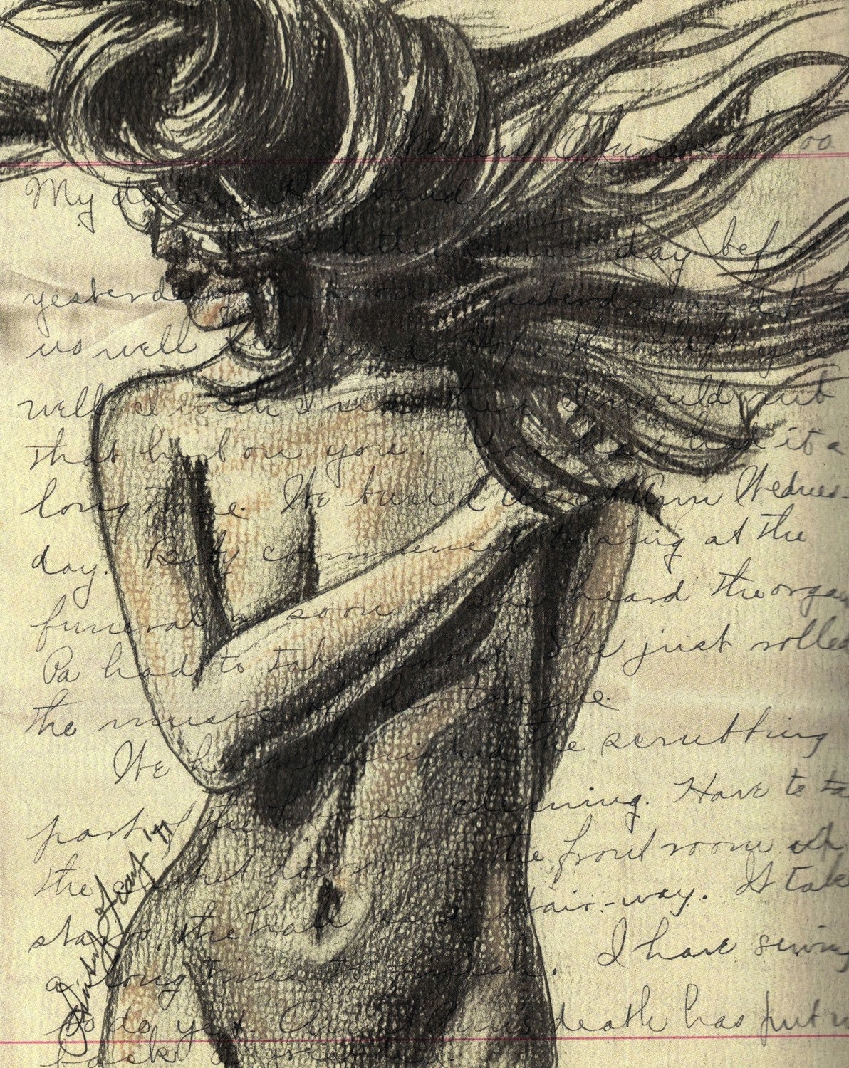 love letter No.1 (caught in the moment) : 8x10 print
