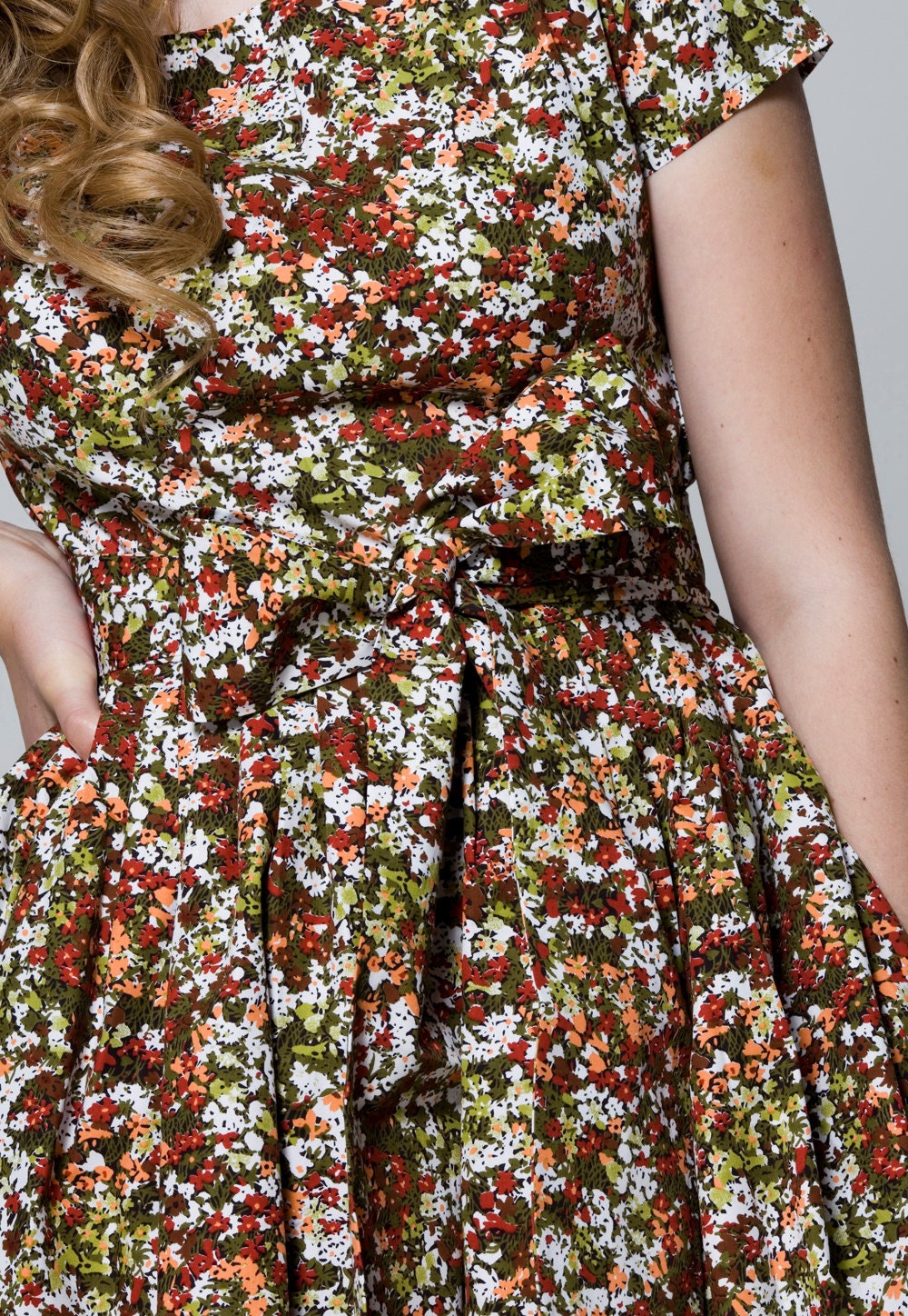 Summer Meadow Garden Party Dress (XS, S, M)
