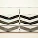 Choose Your Color - Chevron Stripe Lucite Tray