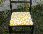 Black Widow leaves Side Chair