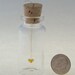tiny origami heart of gold