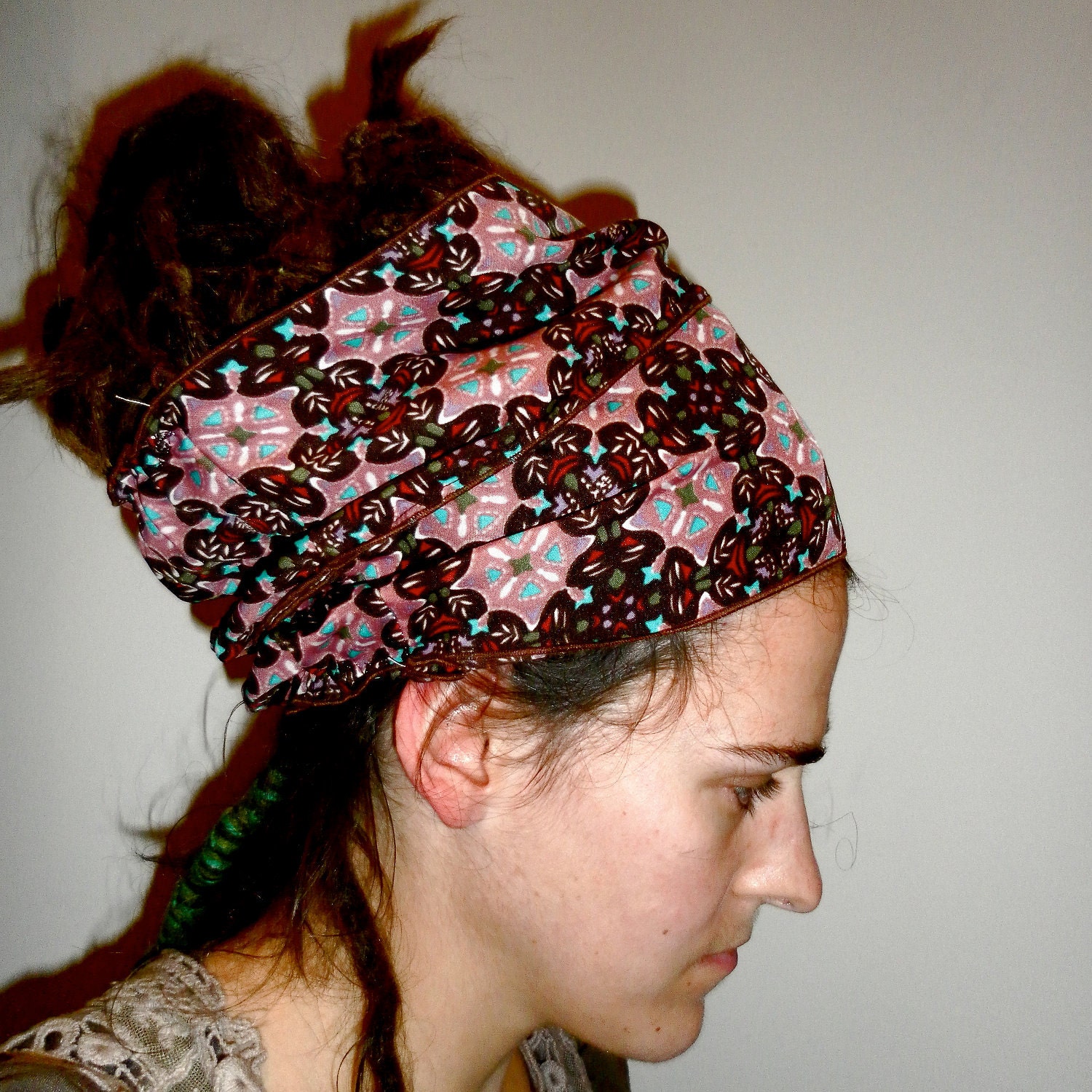 large headband, tube
