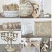 Buttons and Burlap - Love Sacks - Set of Five